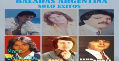 Cantantes de balada en los años 80 en Argentina