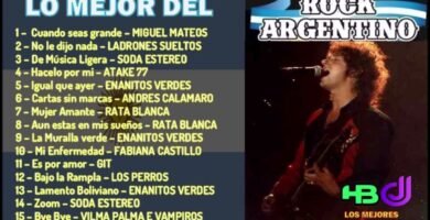 Cantantes de rock en los década de los 80 en Argentina
