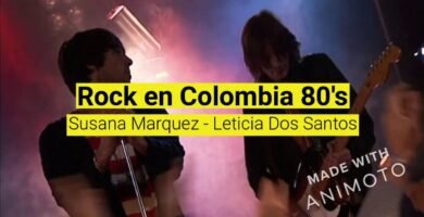 Cantantes de rock en los años 80 en Colombia