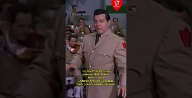 cantantes latinos de los años 50: el legado de Mario Lanza